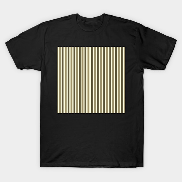 Grey Stripes T-Shirt by CATiltedArt